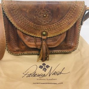 Beaumont Flap Patricia Nash Italian Leather Purse